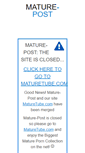 Mobile Screenshot of mature-post.com